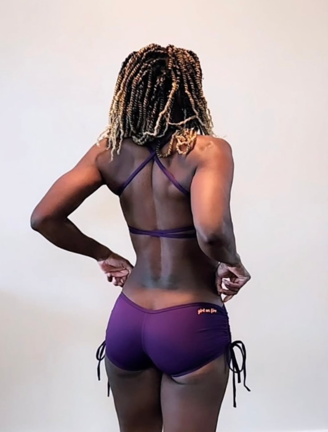 @tsmikle in Kesa Cutout Bodysuit 💜🔥