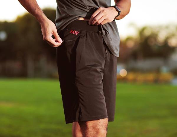 Guy On Fire Artwear - Bruce Men's Surf Yoga Short