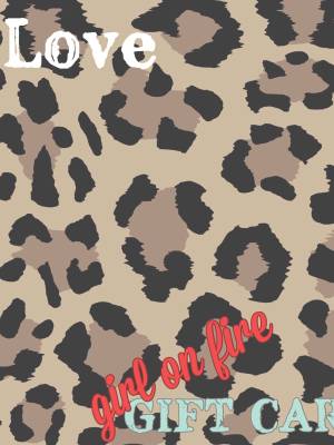 Girl On Fire Artwear ♥️ Gift card