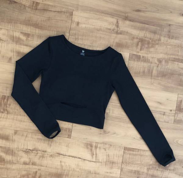 Mila Long Sleeve Crop Top